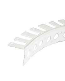 White PVC Arch Bead 2mm x 2.5m 25 Pack