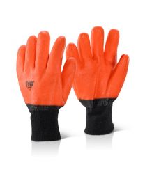 Lined PVC Freezer Glove