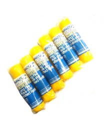 Long Pile 9" Polyester Paint Roller Refill Sleeves 6 Piece Set