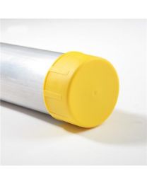 Scaffolding Tube End Caps Yellow 200 Pack