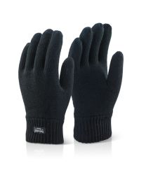 Black Thinsulate Gloves