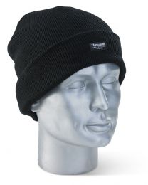 Black Thinsulate Beenie Hat