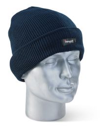 Navy Blue Thinsulate Beenie Hat