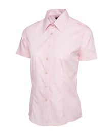 Uneek Ladies Poplin Half Sleeve Shirt