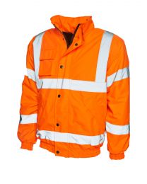 Uneek Hi-Viz Bomber Jacket