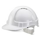 Economy Vented Safety Helmet (White)