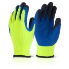 Yellow Latex Thermo-Star Fully Dipped Thermal Gloves