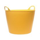 Heavy-Duty Polyethylene Flex Tub 42 Litres Yellow