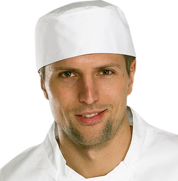 White Chefs Skull Cap