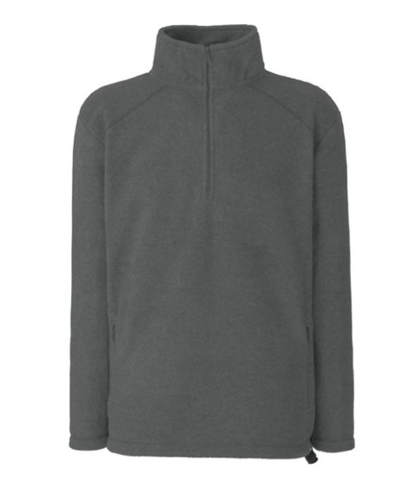 Fruit of the hotsell loom half zip fleece