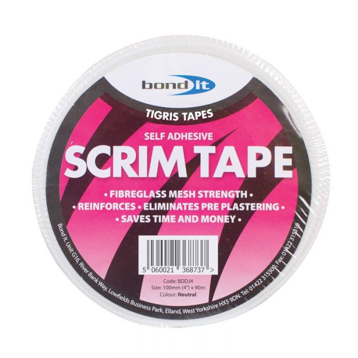 Hi Tac Ultimate Adhesive Fibreglass Tape 50mm x 90m 24 Pink  Scrim